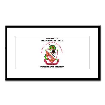3IB - M01 - 02 - 3rd Intelligence Battalion with Text - Small Framed Print - Click Image to Close